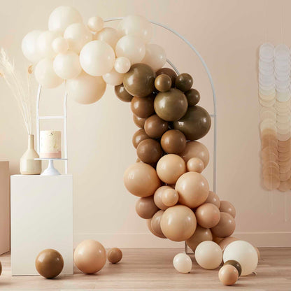 Nude & Brown DIY Balloon Garland Kit