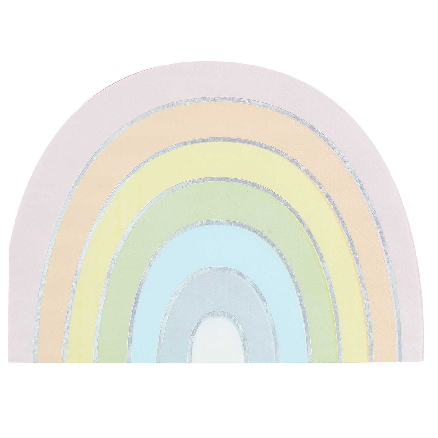 Pastel Rainbow Arch Paper Party Napkins Serviettes