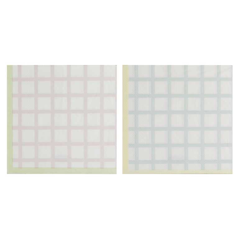 Pastel Stripes Paper Party Napkin Serviettes