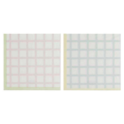 Pastel Stripes Paper Party Napkin Serviettes