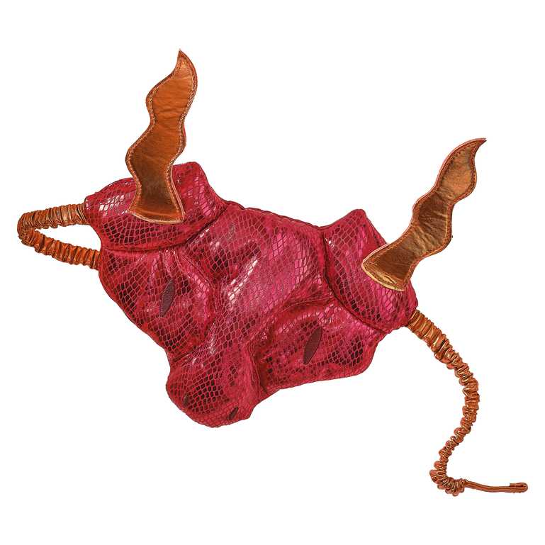 Red Dragon Kids Costume Mask