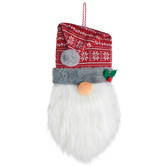 plush soft christmas gnome door hanger entrance way christmas santa decor decoration