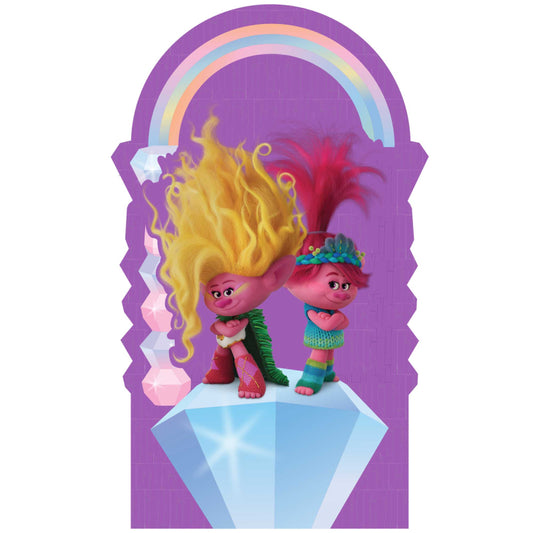 Trolls 3 Band Together Mini Birthday Party Pinata