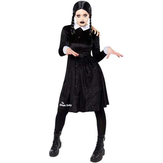 Wednesday Addams The Addams Family Womens Adult Costume