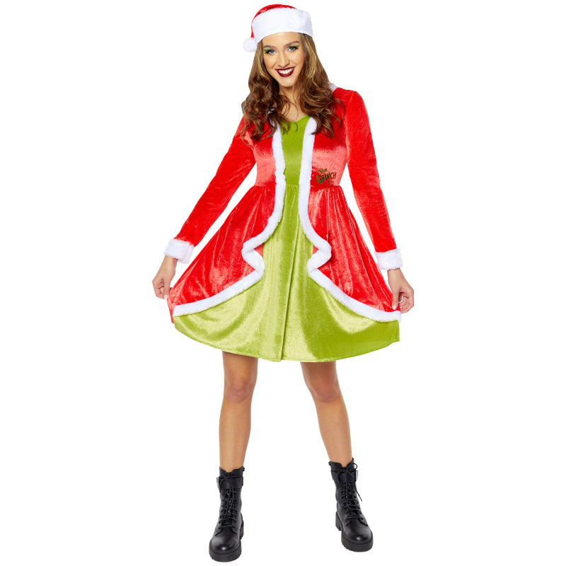 Dr Suess The Grinch Womens Adult Christmas Costume