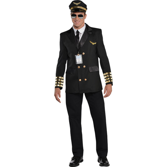 Captain Wingman Pilot Adult Costume