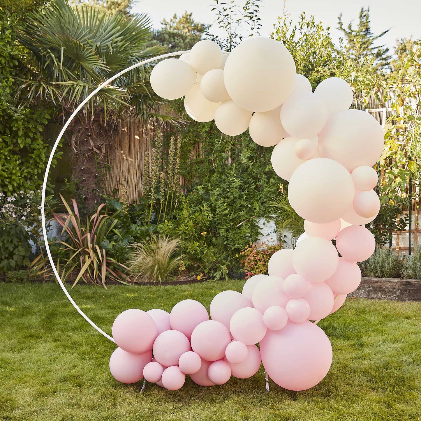 Nude & Pink Party Balloon Garland Arch Kit