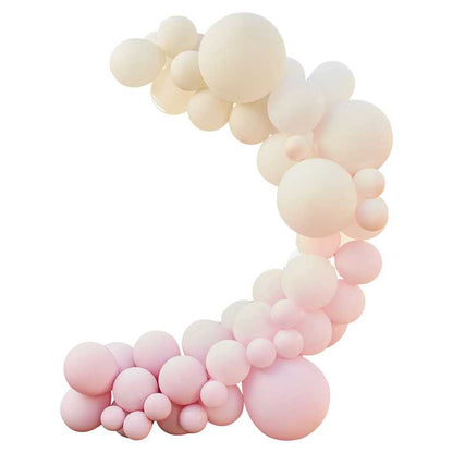 Nude & Pink Party Balloon Garland Arch Kit