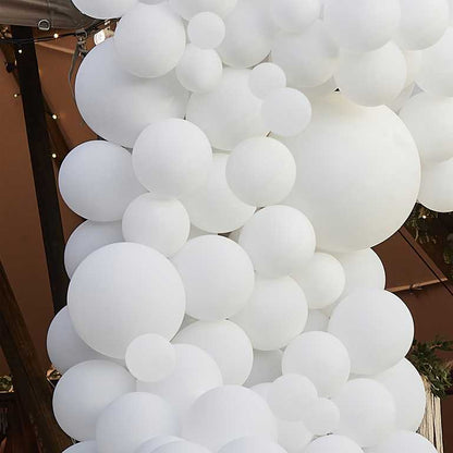 White Balloon Garland DIY Kit