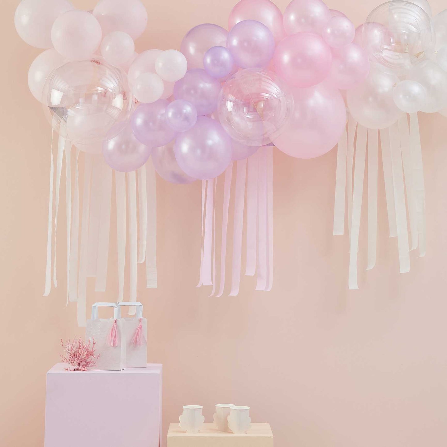 Pink & Purple Mermaid DIY Balloon Garland Kit