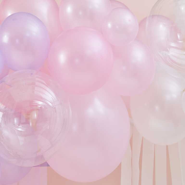 Pink & Purple Mermaid DIY Balloon Garland Kit