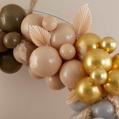 Taupe, Brown & Nude DIY Balloon Garland Kit