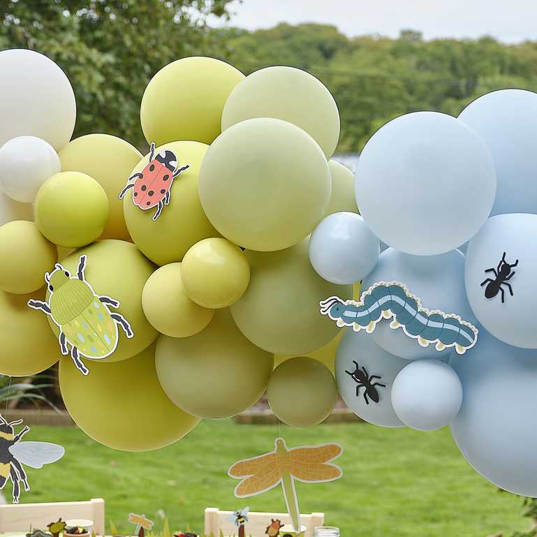 Bug & Insect Birthday Party Balloon Garland Arch