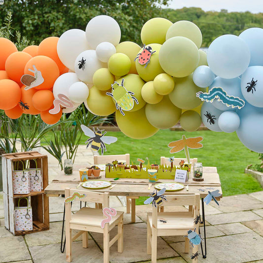 Bug & Insect Birthday Party Balloon Garland Arch