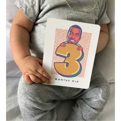 The Little Homie Baby Milestone Cards