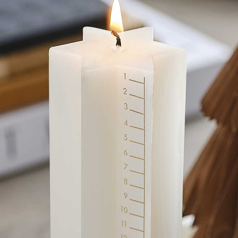 Christmas Advent Calendar Star Candle