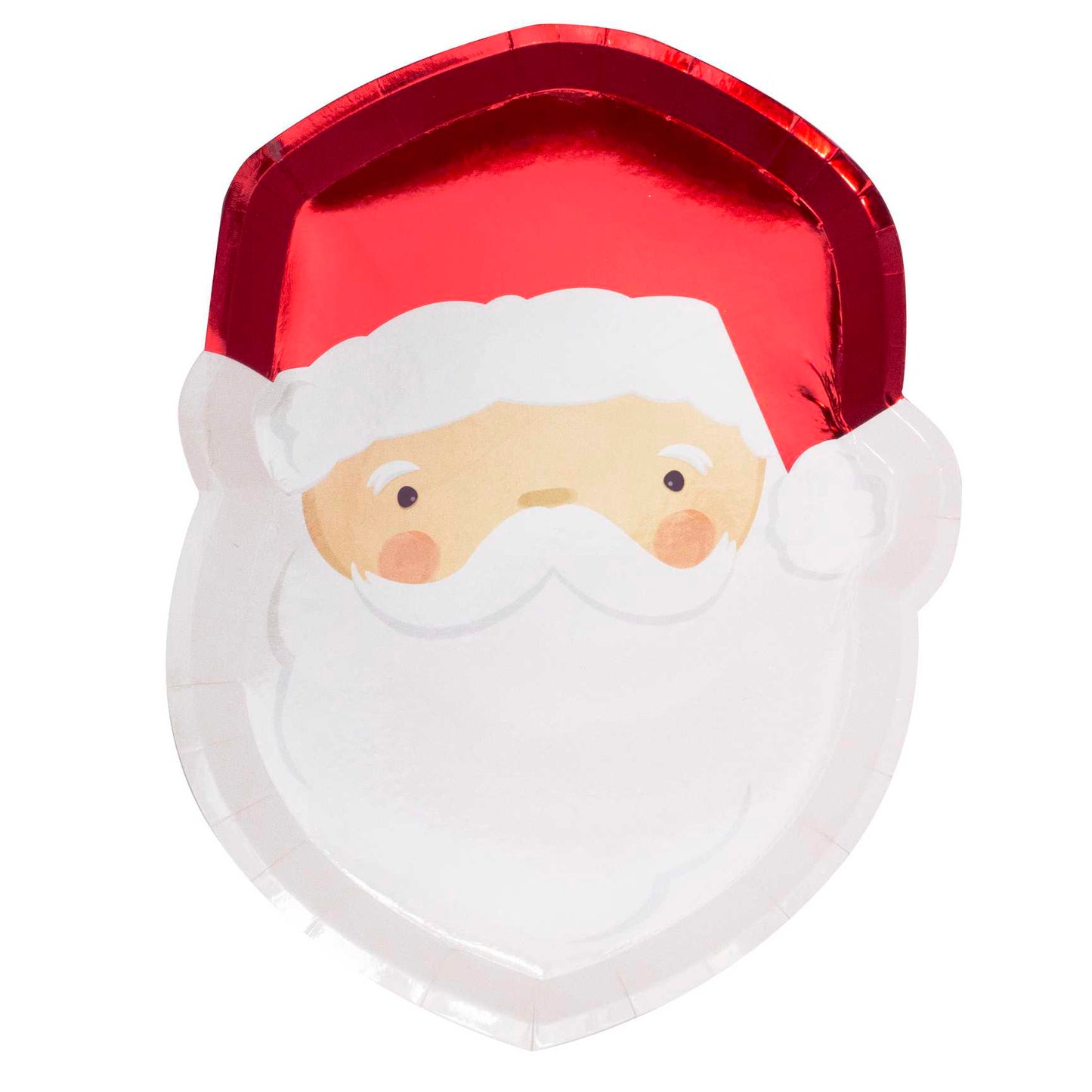 Christmas Santa Paper Party Plates