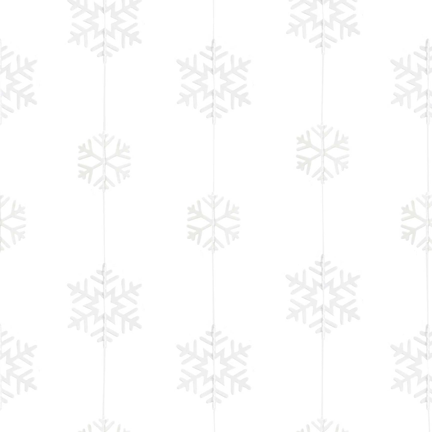 Christmas Snowflake Backdrop Garland Decoration