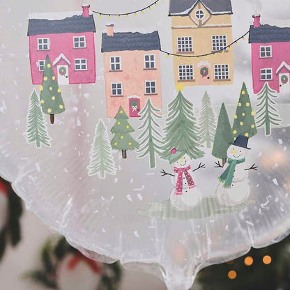 Clear Christmas Globe Balloon Party Decoration