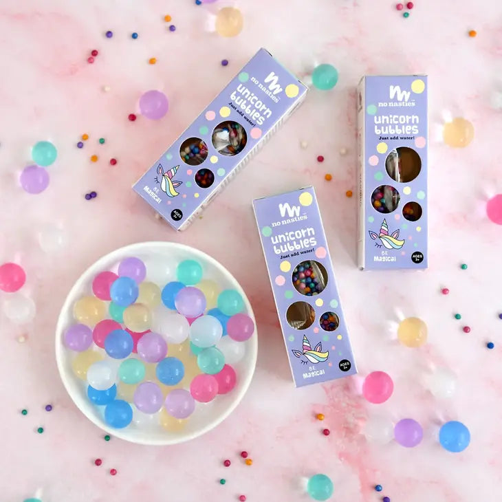 No Nasties Eco-Friendly Biodegradable Unicorn Bubbles Waterbeads