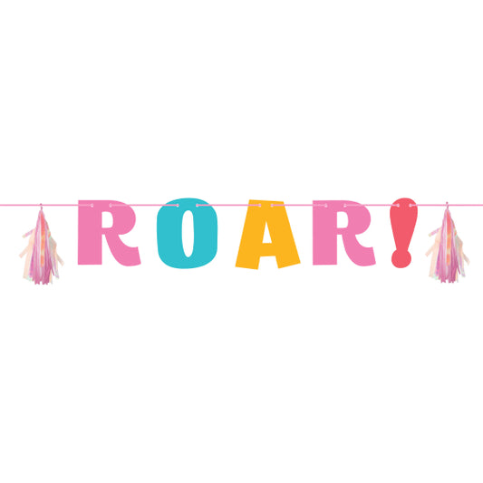 DInosaur Roar Party Banner