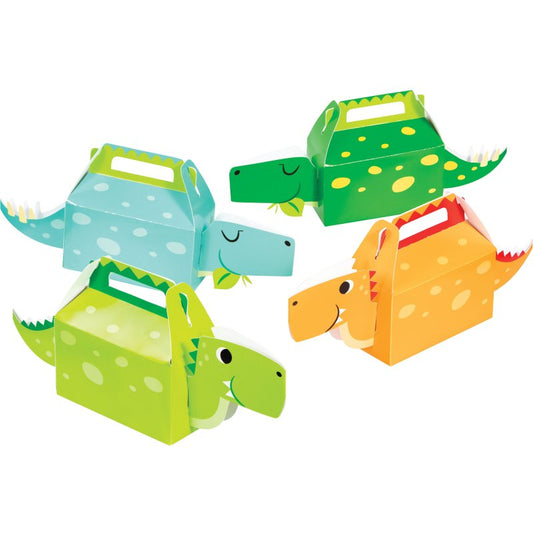 Dinosaur Party Treat Boxes Pk 4