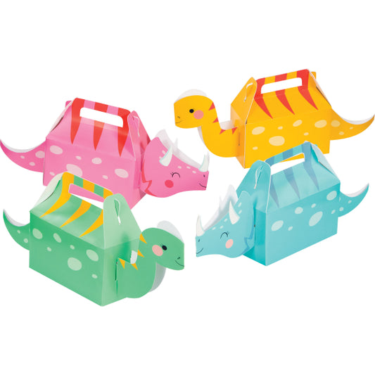 Dinosaur Shaped Party Treat Boxes