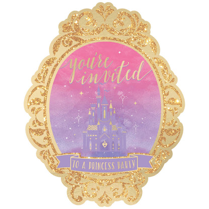 Disney Princess Once Upon A Time Party Invitations
