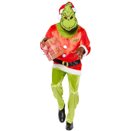 Dr Suess The Grinch Christmas Mens Adult Costume