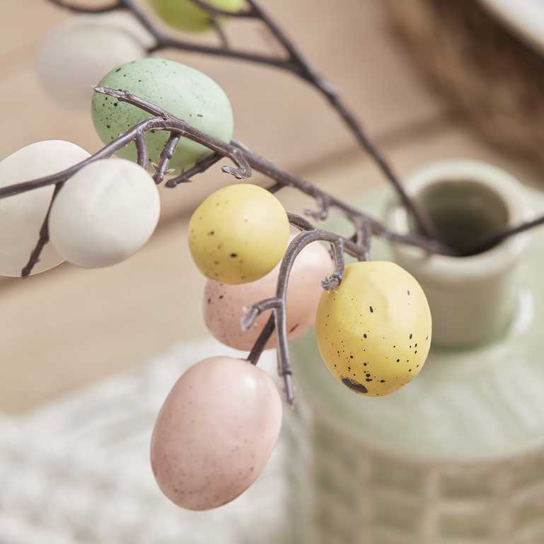 Easter Egg Vase Stems Decorations