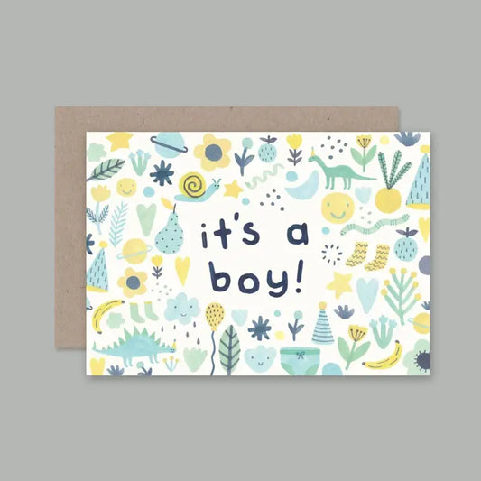 It's a Boy Greeting Card