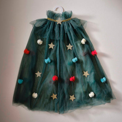 Kids Christmas Costume Cape