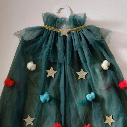 Kids Christmas Costume Cape