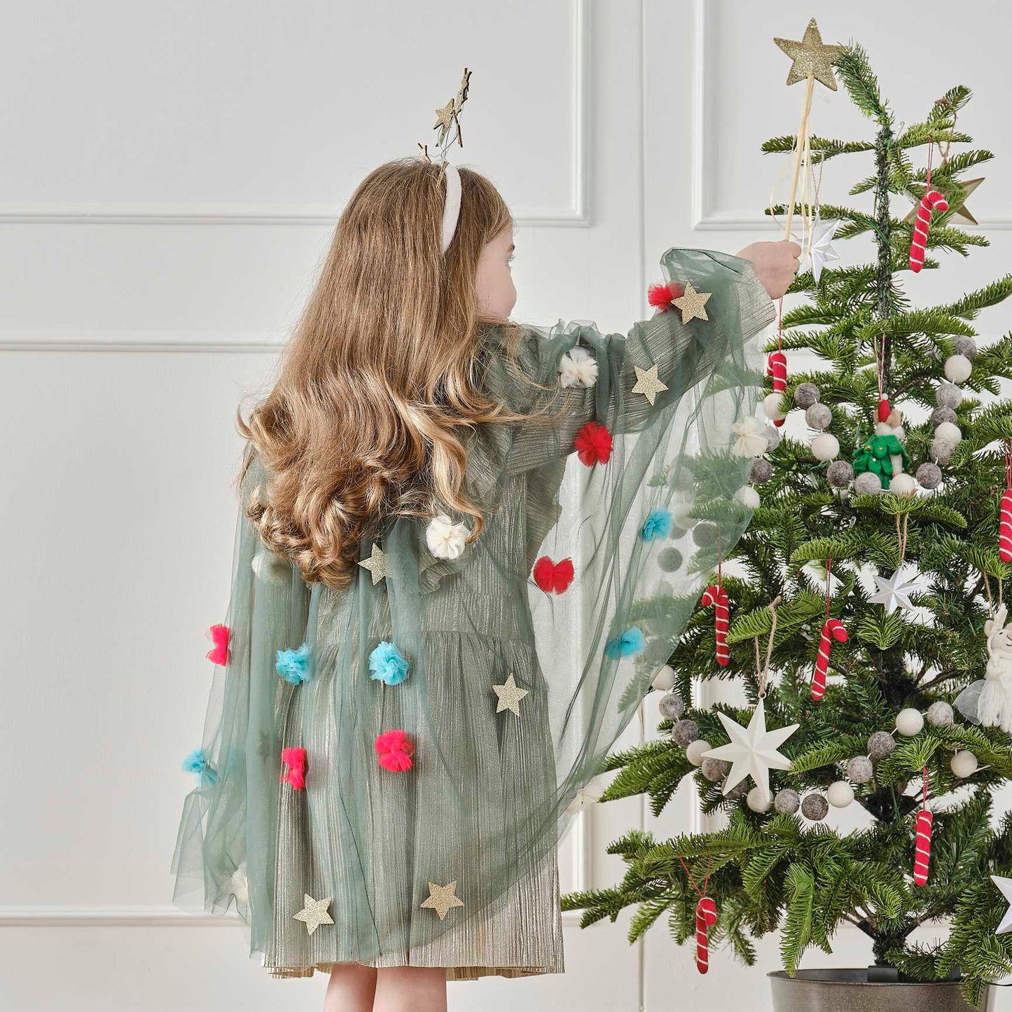 Kids Christmas Costume Cape