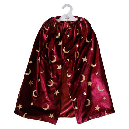 Red Velvet Kids Wizard Cape Costume Halloween