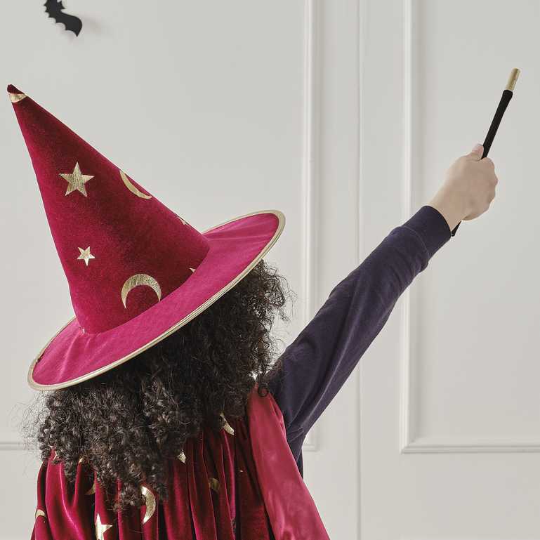 Kids Magician Wizard Costume Wand