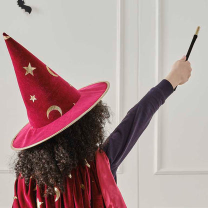 Kids Magician Wizard Costume Wand