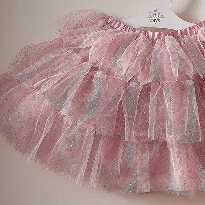 Pink Glitter Girls Fairy Princess Costume Tutu