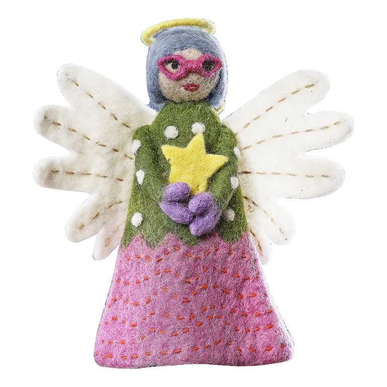 Felt Angel Christmas Tree Topper