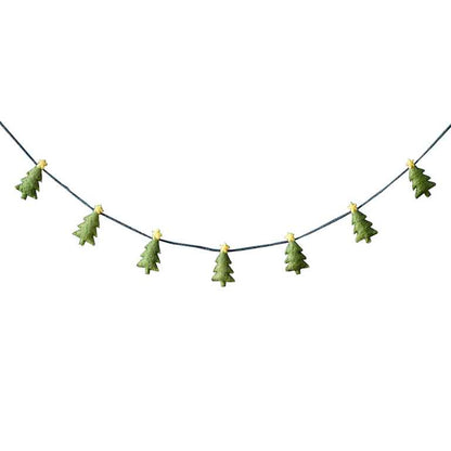 Felt Christmas Tree Bunting Decoration