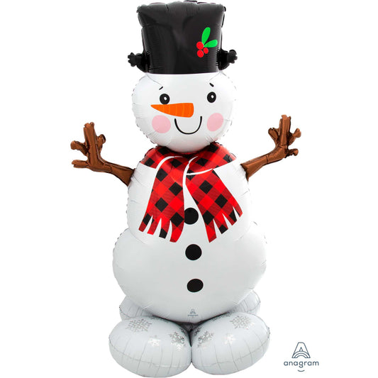 Standing Christmas Snowman Balloon Decoration