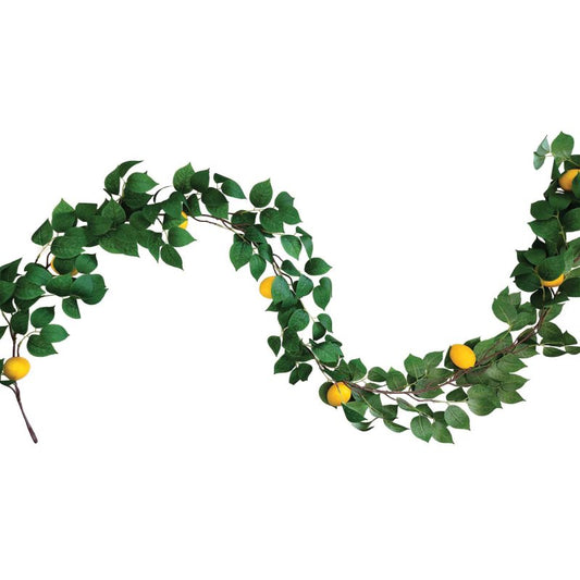 Mediterranean Lemon Tree Artificial Foilage Table Decoration