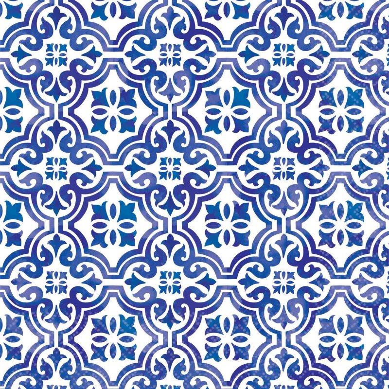 Mediterranean Paper Party Napkins Serviette PK 16