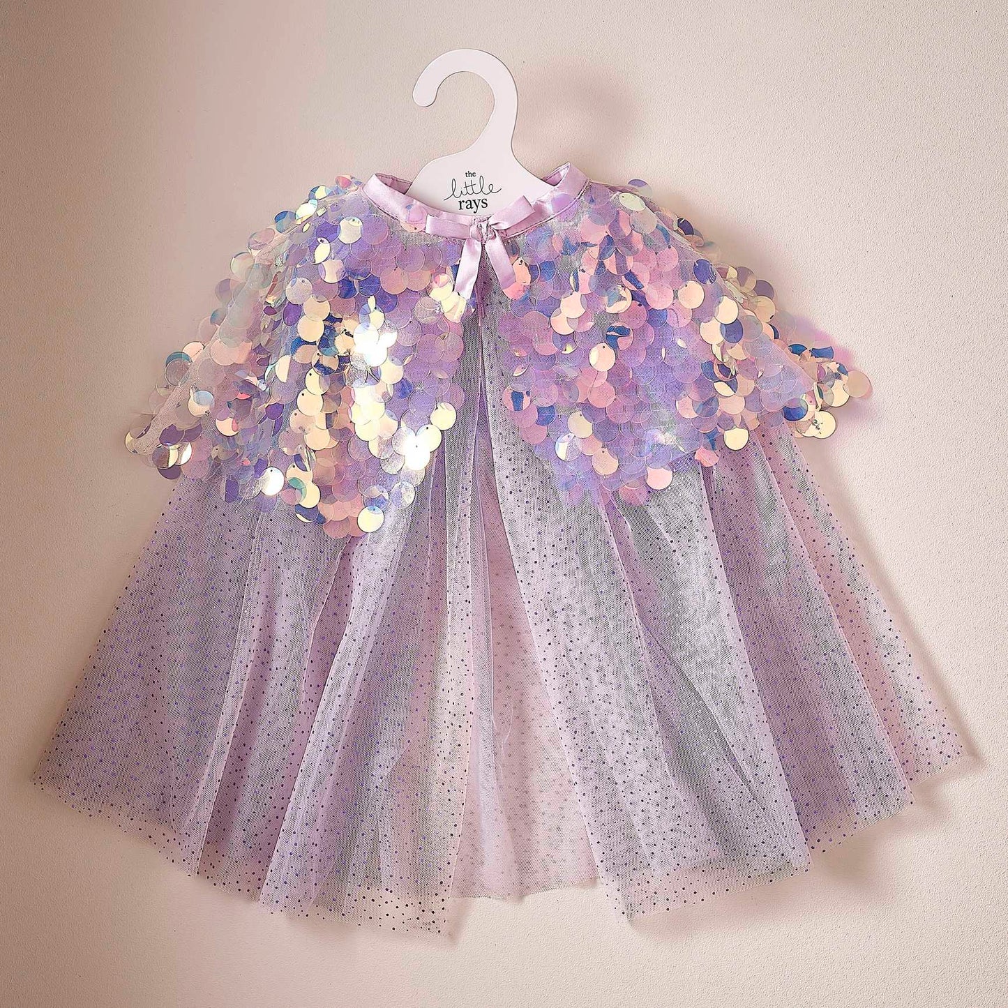 Mermaid Sequin Kids Cape Costume