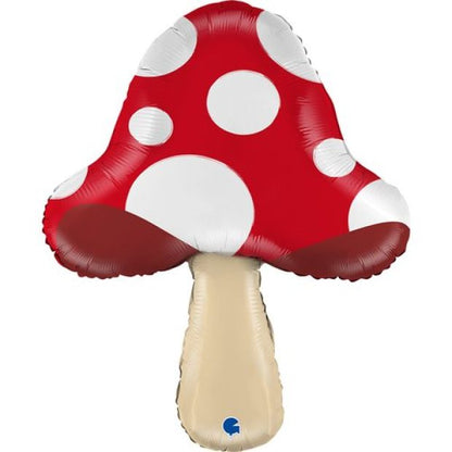 Mushroom Fairytale Foil Party Balloon