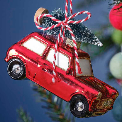 Novelty Car Christmas Tree Hanging Decoration