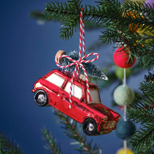 Novelty Car Christmas Tree Hanging Decoration