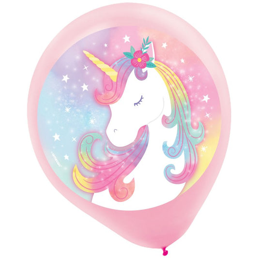 Pastel Unicorn Party Balloons Pack of 5