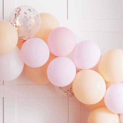 Peach & Pink DIY Balloon Garland Kit