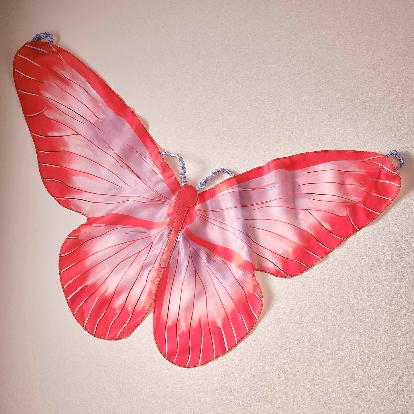 Red & Lilac Kids Butterfly Wings Costume